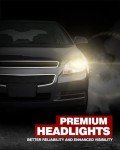 Torchbeam Headlight Assembly for 2008-2012 Chevy Malibu