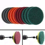 40PCS Headlight Restoration Scrub Pad Kit