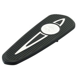 Indian Motorcycle Floorboard Pads with Polished Inlays