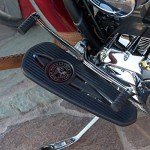 Indian Motorcycle Floorboard Pads with Polished Inlays