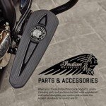 Indian Motorcycle Floorboard Pads with Polished Inlays