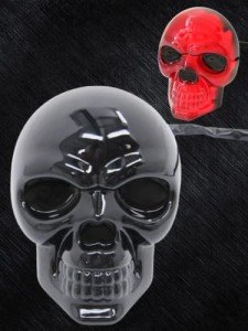 Skull LED Trailer Hitch Cover for 2" & 1-1/4