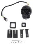 Skull LED Trailer Hitch Cover for 2" & 1-1/4