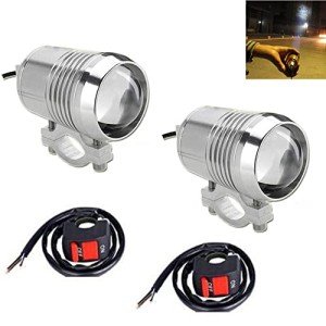 30W LED Motorcycle Headlight and Switch Set