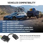 MECMO 4-Pin Trailer Wiring Harness for Subaru
