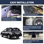 MECMO 4-Pin Trailer Wiring Harness for Subaru