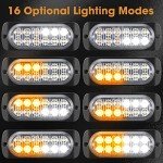 12 LED Strobe Lights for Trucks - 14 Pack