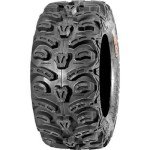 MSA Black Vibe ATV Wheels & Bear Claw Tires Bundle