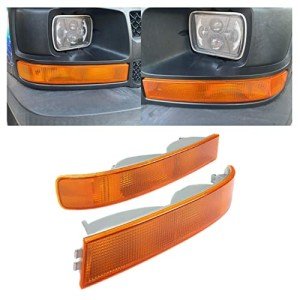 ECOTRIC Parking Signal Lights for GMC Savana & Chevy Express