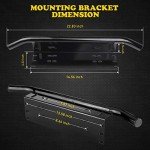 Aluminum Bull Bar License Plate Mount Holder