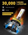 Bright LED Fog Light Bulbs - H11/H8/H16 Pair