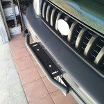 Aluminum Bull Bar License Plate Mount Holder