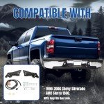 Chrome Rear Step Bumper for Chevy Silverado GMC