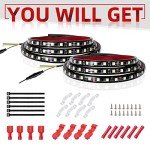 ONERAY 60-Inch LED Running Board Lights Kit