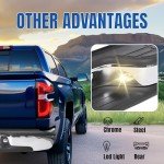Chrome Rear Step Bumper for Chevy Silverado GMC