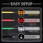ONERAY 60-Inch LED Running Board Lights Kit