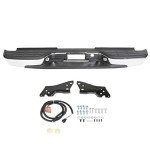 Chrome Rear Step Bumper for Chevy Silverado GMC