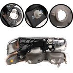 Chrome Headlight Assembly for Chevy Tahoe/Silverado