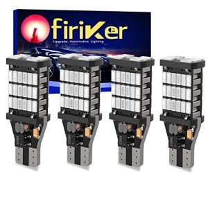 Bright Red LED Brake Light Bulbs - 4 Pack