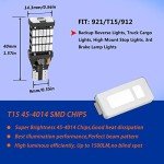 Bright Red LED Brake Light Bulbs - 4 Pack