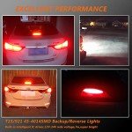 Bright Red LED Brake Light Bulbs - 4 Pack