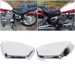 Chrome Battery Cover for Yamaha Virago Motorcycles