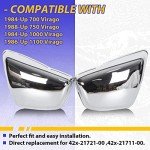 Chrome Battery Cover for Yamaha Virago Motorcycles