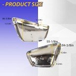 Chrome Battery Cover for Yamaha Virago Motorcycles