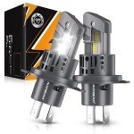 Auxbeam Q25 Series H4 Fog Lights - 20000LM