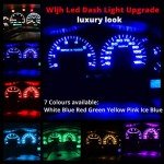 Bright Ice Blue LED Dash Bulb Kit for Ford