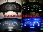 Bright Ice Blue LED Dash Bulb Kit for Ford