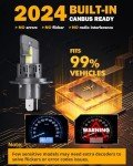Auxbeam Q25 Series H4 Fog Lights - 20000LM