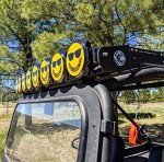 KC HiLiTES 6" Pro6 Smiley Face Light Cover