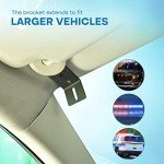 Bright Interior Visor Warning Light Bar Set