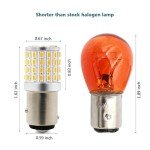 Super Bright Orange Yellow LED Bulbs for Cars