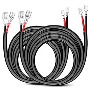 Nilight 2-Pack 10ft LED Wiring Harness Kit