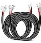 Nilight 2-Pack 10ft LED Wiring Harness Kit