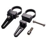 Adjustable 360° Tubular Clamp Light Mounts - 2 PCS