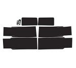 Chevrolet Silverado 1500 Headlight Tint Covers (2014-2015)
