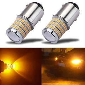 Super Bright Amber Yellow 1157 LED Bulbs