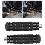 KIMISS Universal 8mm Motorcycle Foot Pegs - 1 Pair