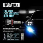 BEAMTECH HB5 6500K Fog Light Bulbs for ATV/UTV