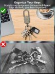 Miroddi GPS Keychain Tracker for Men