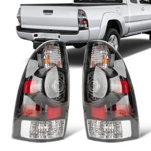Toyota Tacoma Tail Light Assembly - Black LED