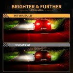 MIFMIA Red 7443 LED Brake Light Bulbs (2-Pack)