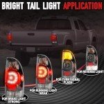 Toyota Tacoma Tail Light Assembly - Black LED