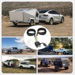 22 Ft 4-Pin Trailer Wiring Harness & Light Kit