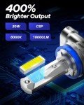 AUTOONE H8 H9 H11 16000LM Fog Light Bulbs