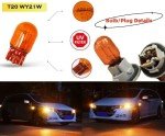 WY21W Amber Turn Signal Bulbs (2 PCS)
