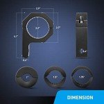 Nilight Bar Clamp Mount for Off-Road LED Lights